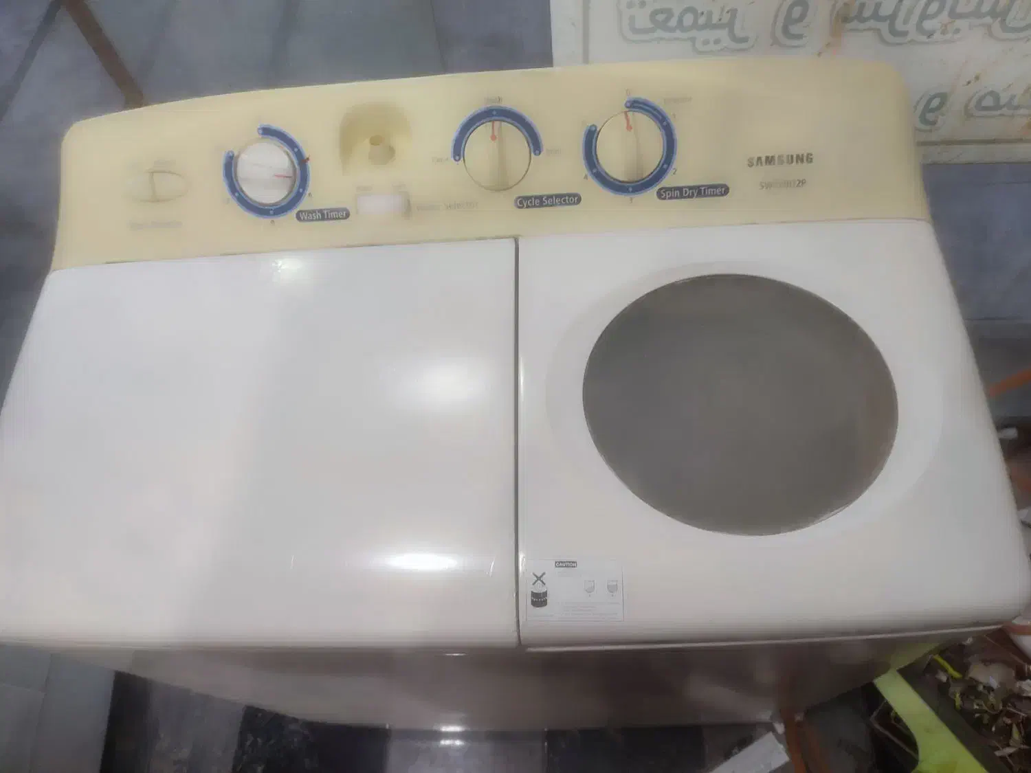 لباسشویی دوقلو|ماشین لباسشویی و خشک‌کن لباس|بروجرد, |دیوار