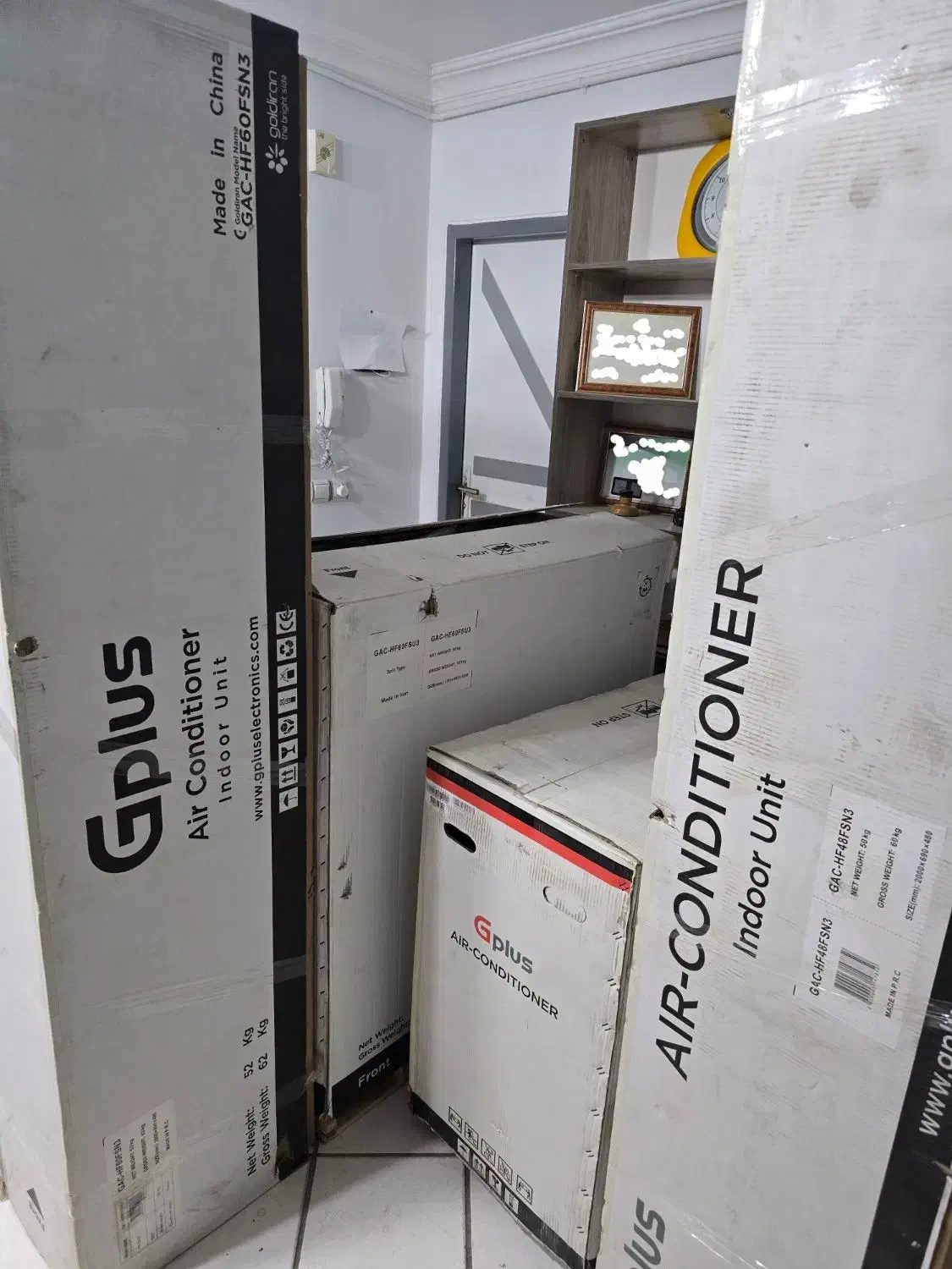 ۲ عدد اسپیت ایستاده 4 فصل جی پلاس گرمایش ، سرمایش|کولر گازی و فن‌کوئل|کرمان, |دیوار