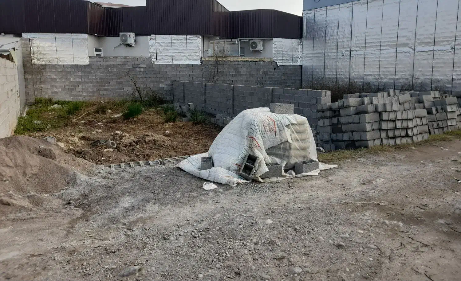 زمین ۱۱۵ متری/۹ متر بر/مسکونی شهری|فروش زمین و ملک کلنگی|خشکبیجار, |دیوار