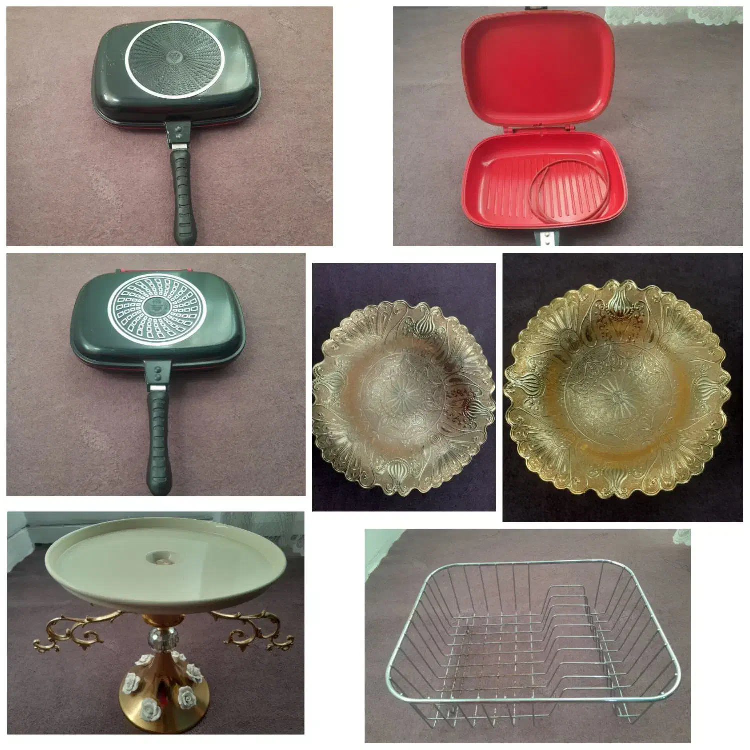 ماهیتابه میوه خوری جاکیکی جاظرفی روی سینگ|ظروف سرو و پذیرایی|بروجرد, |دیوار