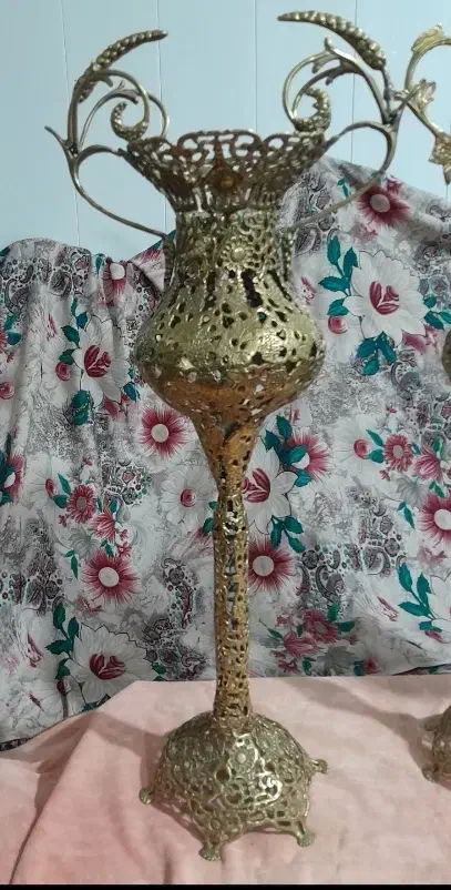 برنز  اینه کنسول  گلدان|بوفه، ویترین، کنسول|تبریز, |دیوار