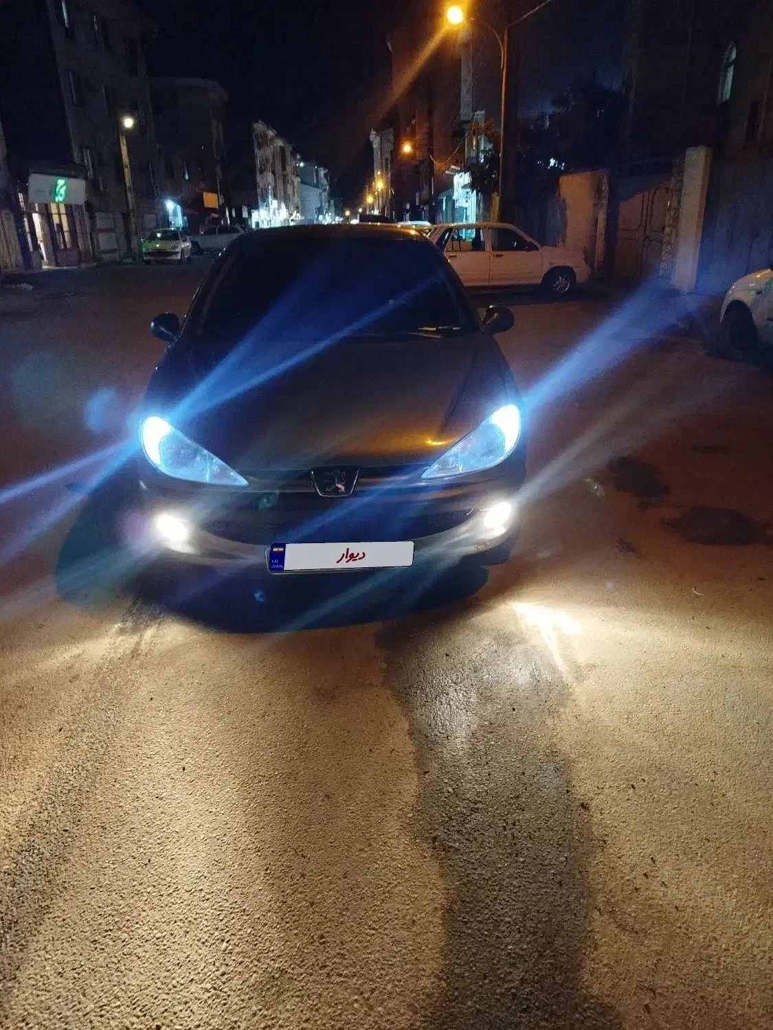 206مدل86|خودرو سواری و وانت|رشت, باهنر|دیوار