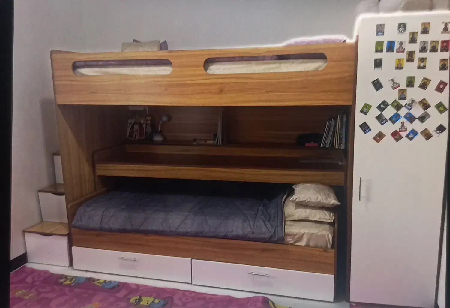 تخت دوطبقه|تخت و سرویس خواب|ماهدشت, |دیوار