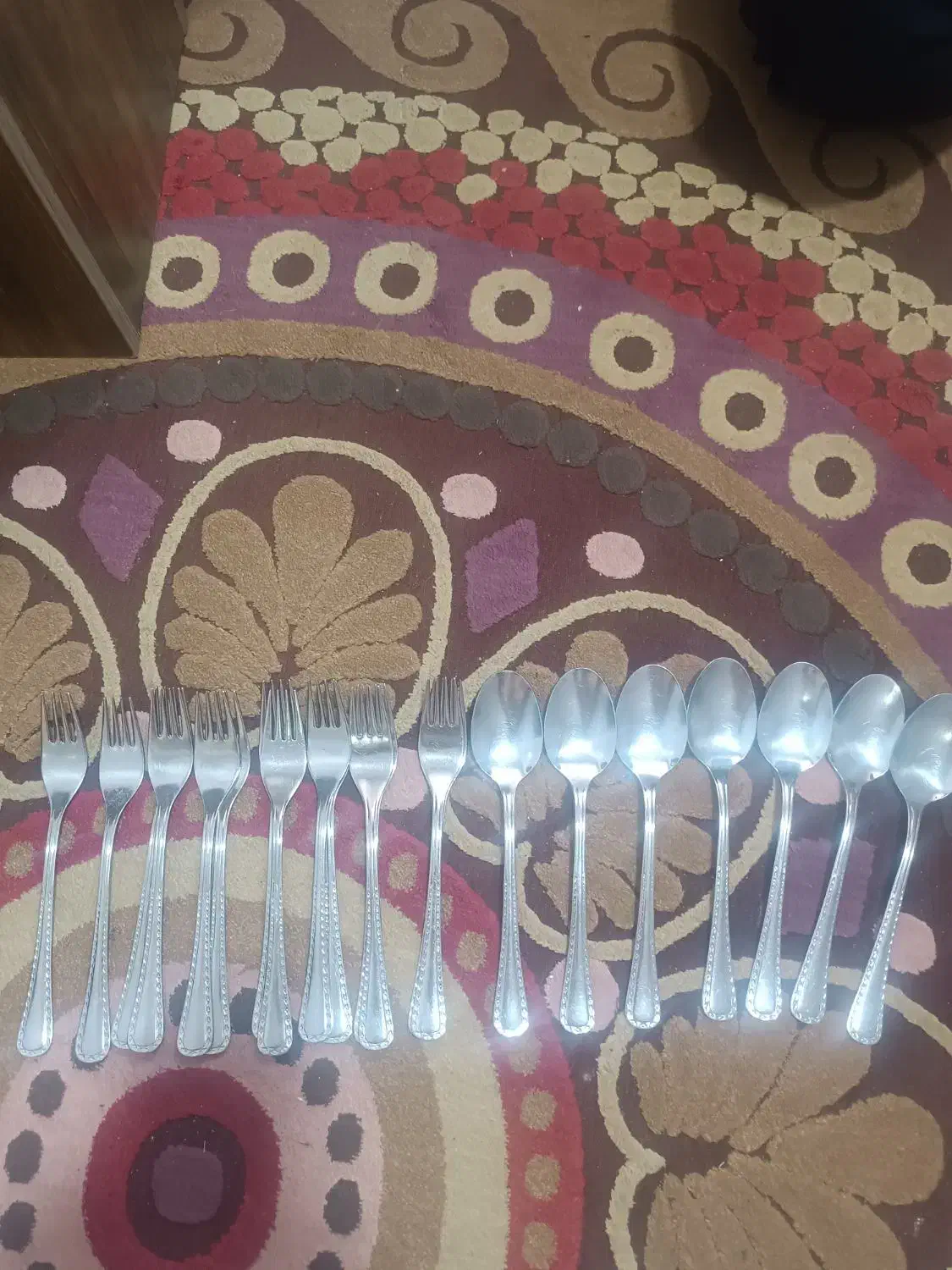 تعداد زیادی قاشق چنگال(پرند هستم)|ظروف سرو و پذیرایی|تهران, تهرانپارس غربی|دیوار