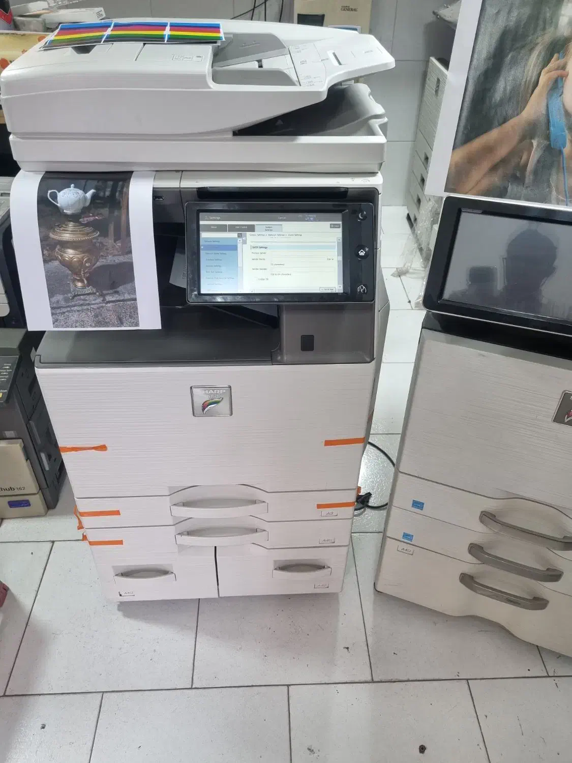 دستگاهای کپی استوک شارپ|پرینتر، اسکنر، کپی، فکس|ارومیه, |دیوار