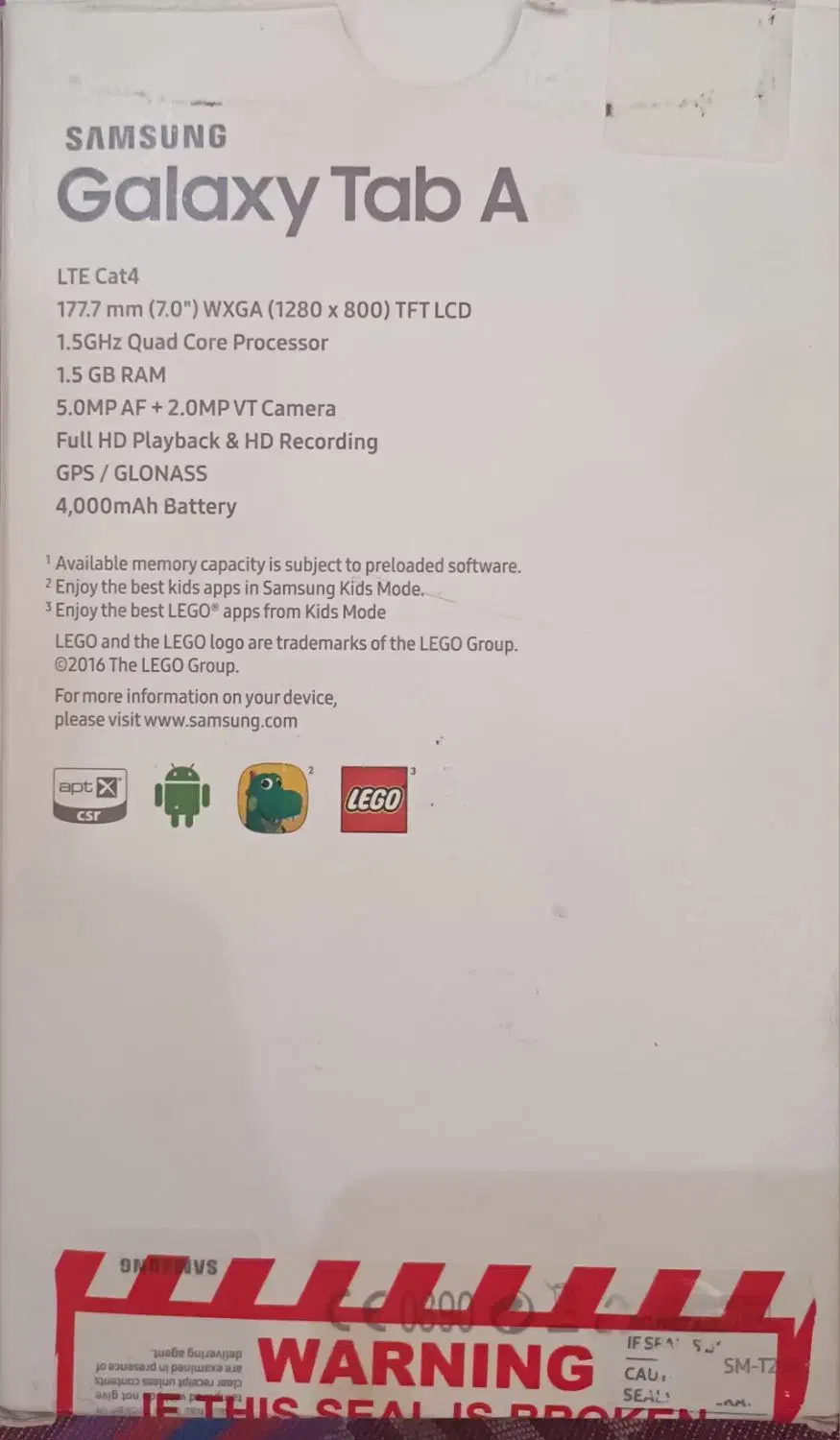 تبلت A6 سامسونگ|تبلت|اراک, |دیوار