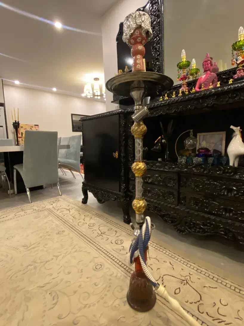 قلیون بسیار بزرگ قدیمی ۱۲۰ سانت|کلکسیون اشیاء عتیقه|کرج, فاز ۳ مهرشهر|دیوار