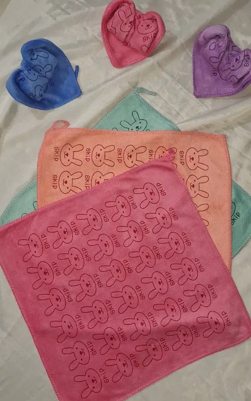 دستمال و حوله خرگوشی گرم بالا|سفره، حوله، دستمال آشپزخانه|قم, شهر قائم|دیوار