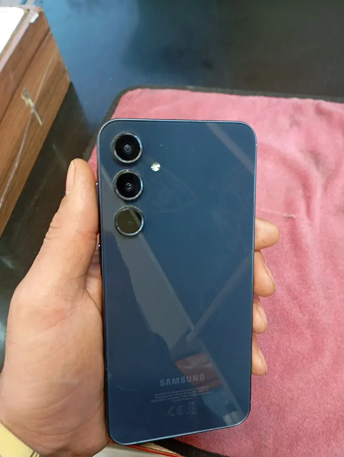 گلکسی A55 ویتنام سرمه‌ای، 256GB، رم 8 نو|موبایل|شیراز, فرهنگ شهر|دیوار