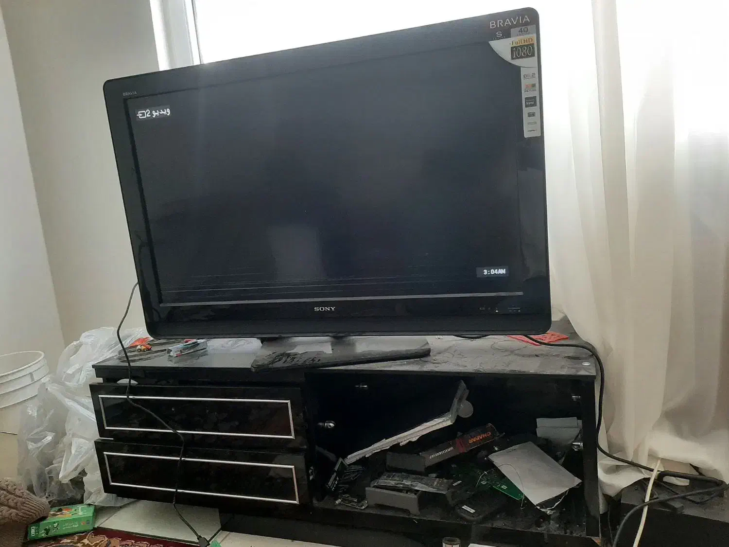 تلویزیون سونی چهل اینچ|تلویزیون و پروژکتور|شیراز, دکتر حسابی|دیوار