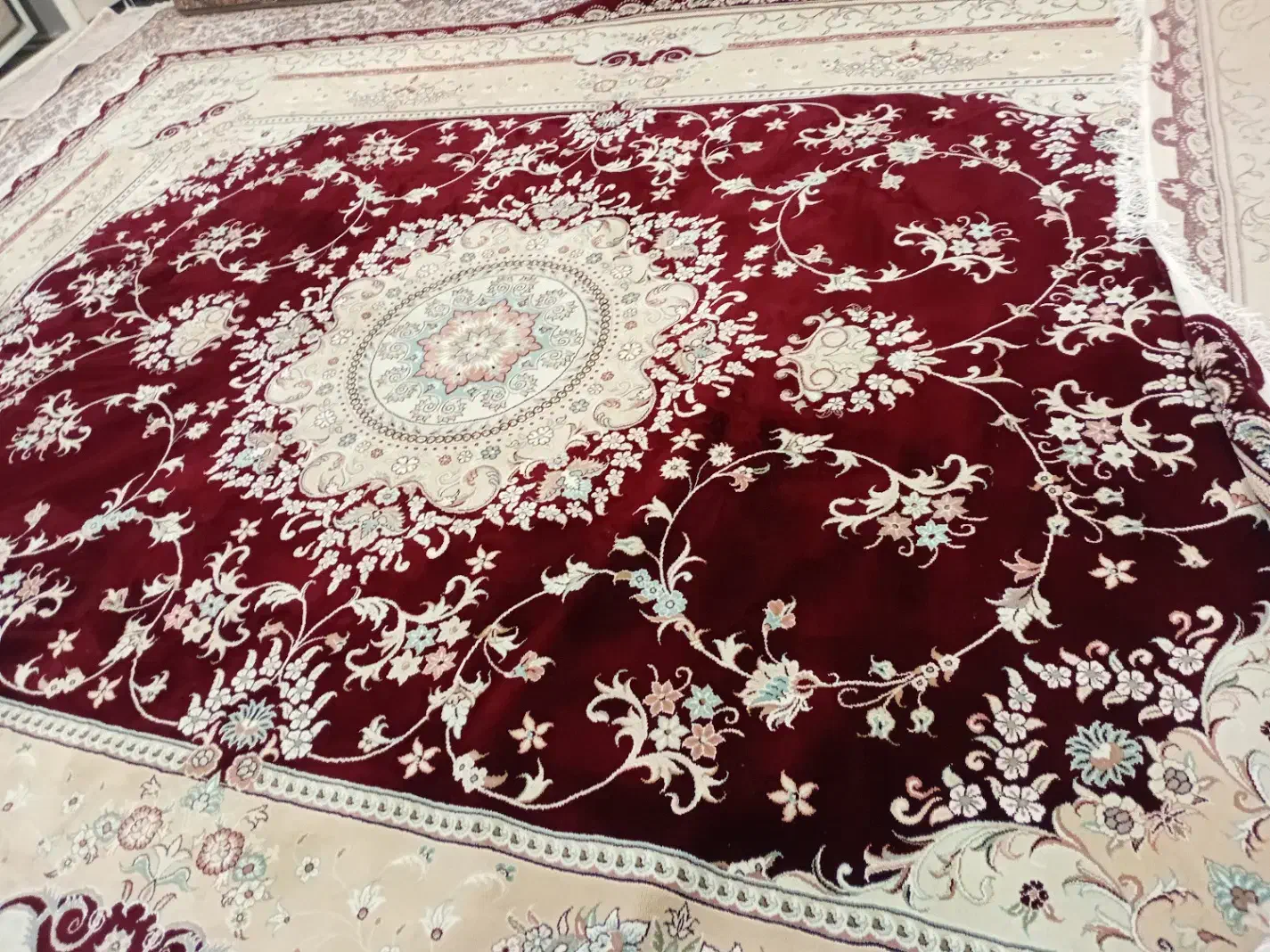 فرش زرشکی|فرش|کرمانشاه, |دیوار