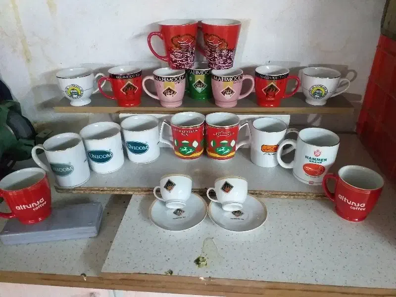 فروش لیوان و استکان مارک دار اصلی با قیمت مناسب|ظروف سرو و پذیرایی|بیجار, |دیوار