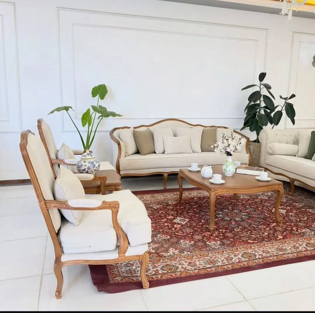 ست مبلمان کلاسیک فرانسوی|مبلمان خانگی و میز عسلی|تهران, شکوفه (عبدل آباد)|دیوار