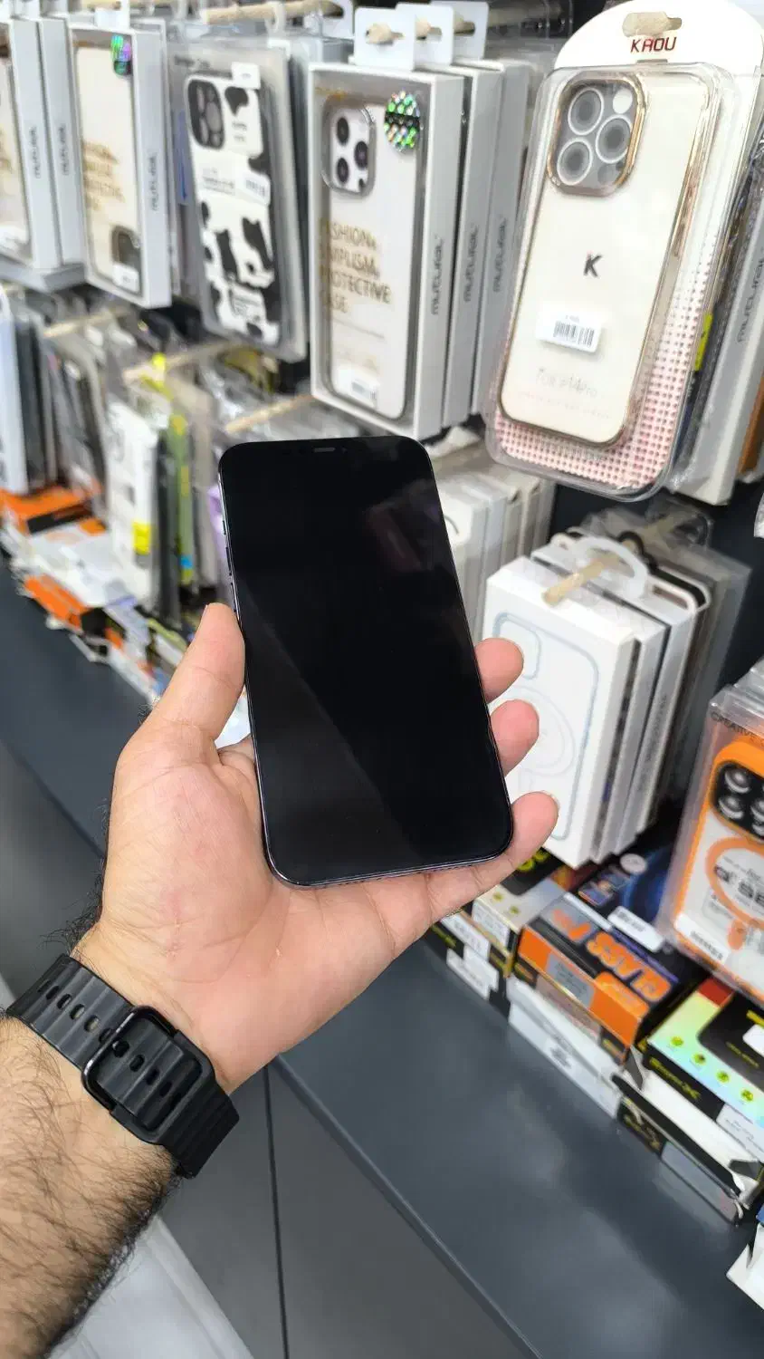 آیفون 12 پرومکس پک اصلی 512 پارت ZAA|موبایل|رشت, بازار|دیوار