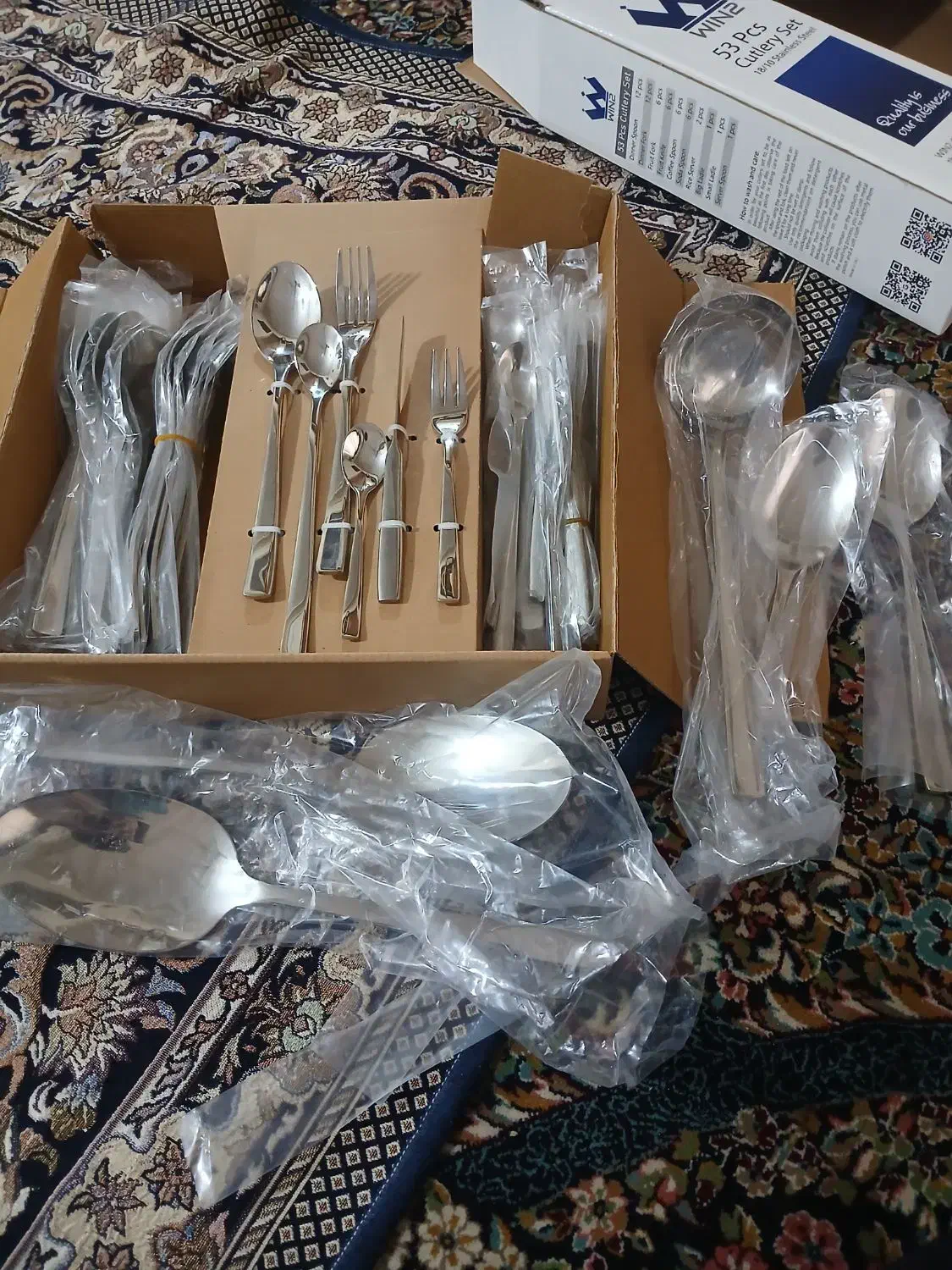 سرویس قاشق وچنگال|سرویس روتختی|گرگان, |دیوار