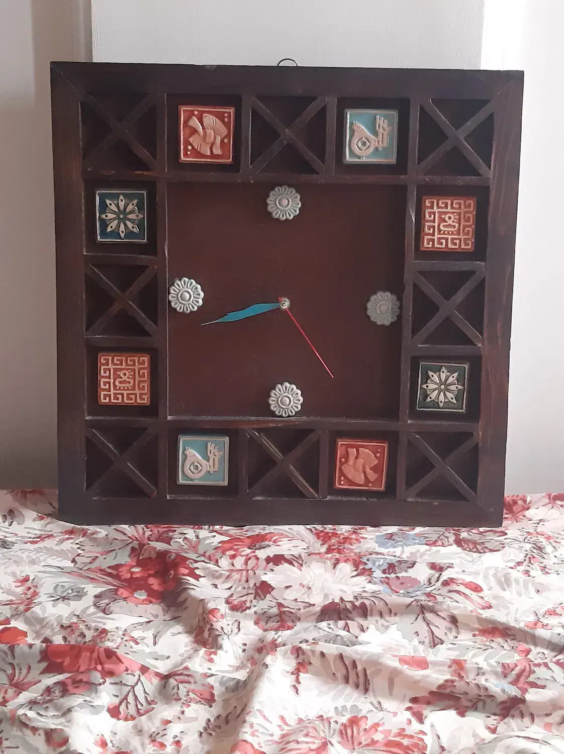 ساعت دیواری چوبی|ساعت دیواری و تزئینی|کرمان, |دیوار