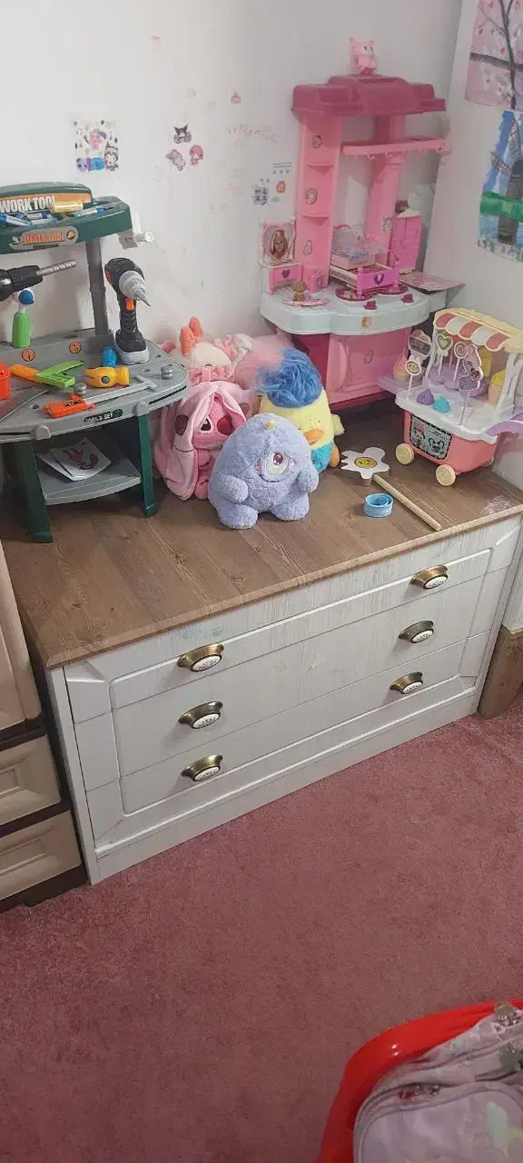 سرویس خواب کودک|تخت و سرویس خواب|آمل, |دیوار