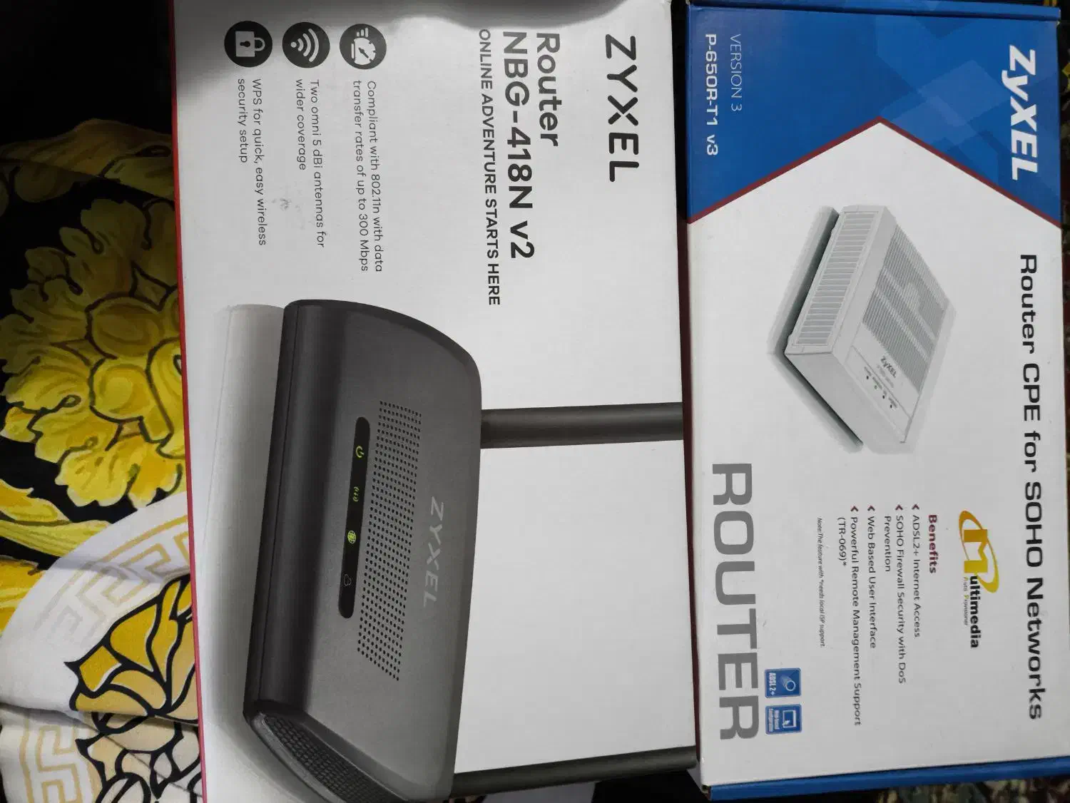 مودم به همراه روتر اینترنت زایکسل|مودم و تجهیزات شبکه|ساری, |دیوار