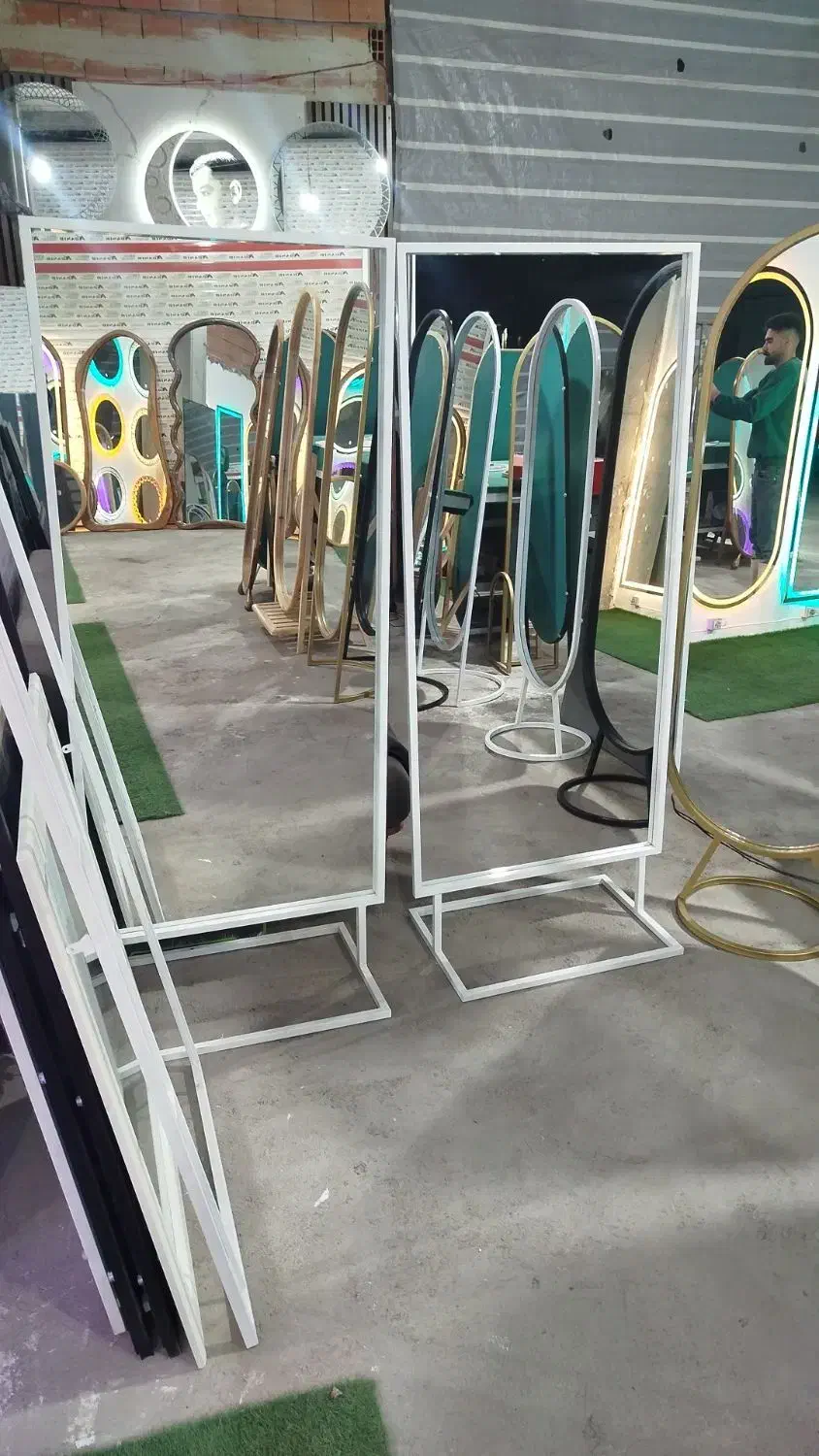 آینه قدی /فلزی /عمده|آینه|ارومیه, |دیوار