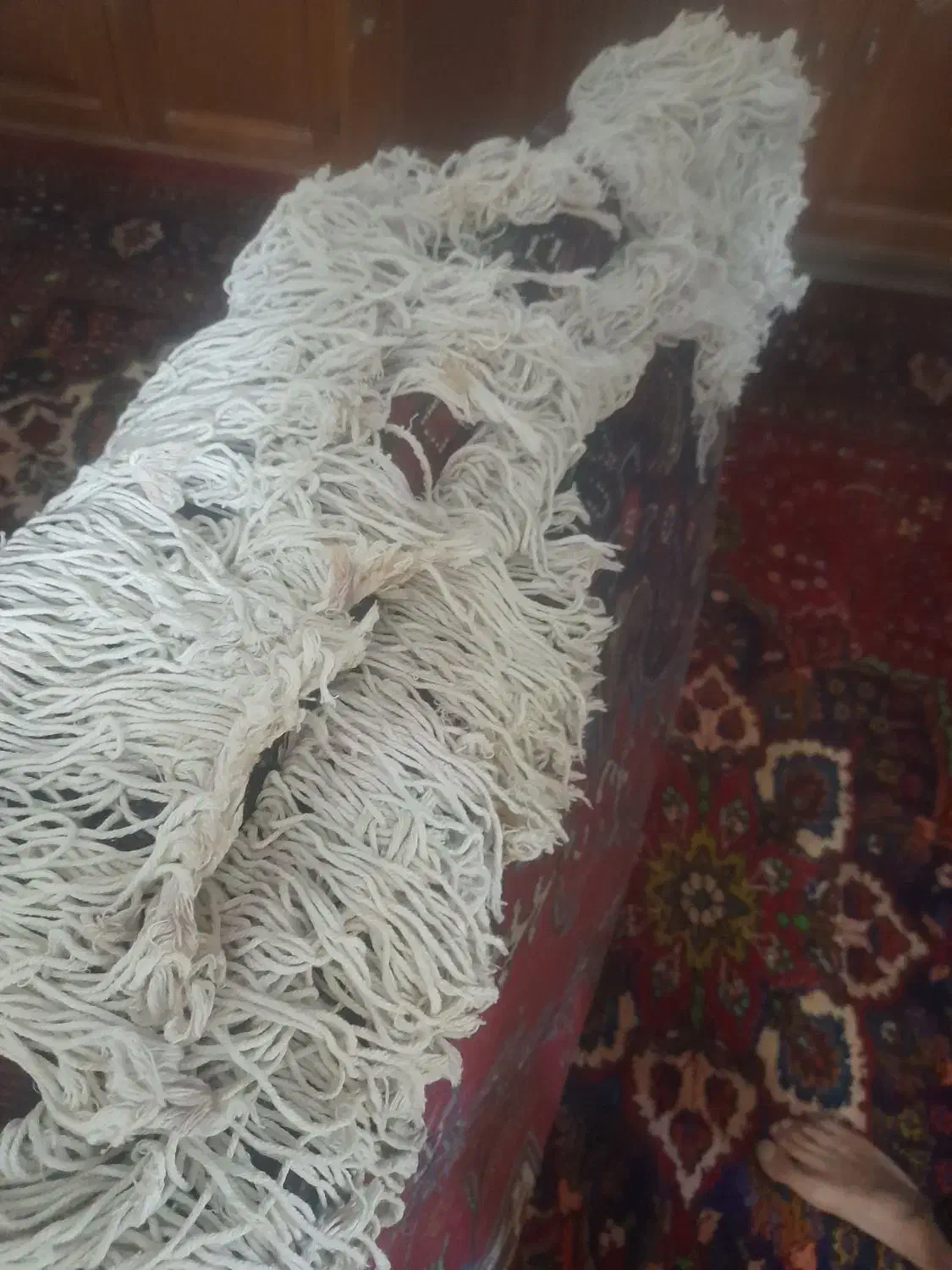 فرش دستبافت عطیقه قدمت نزدیک یک قرن|فرش|اردبیل, |دیوار