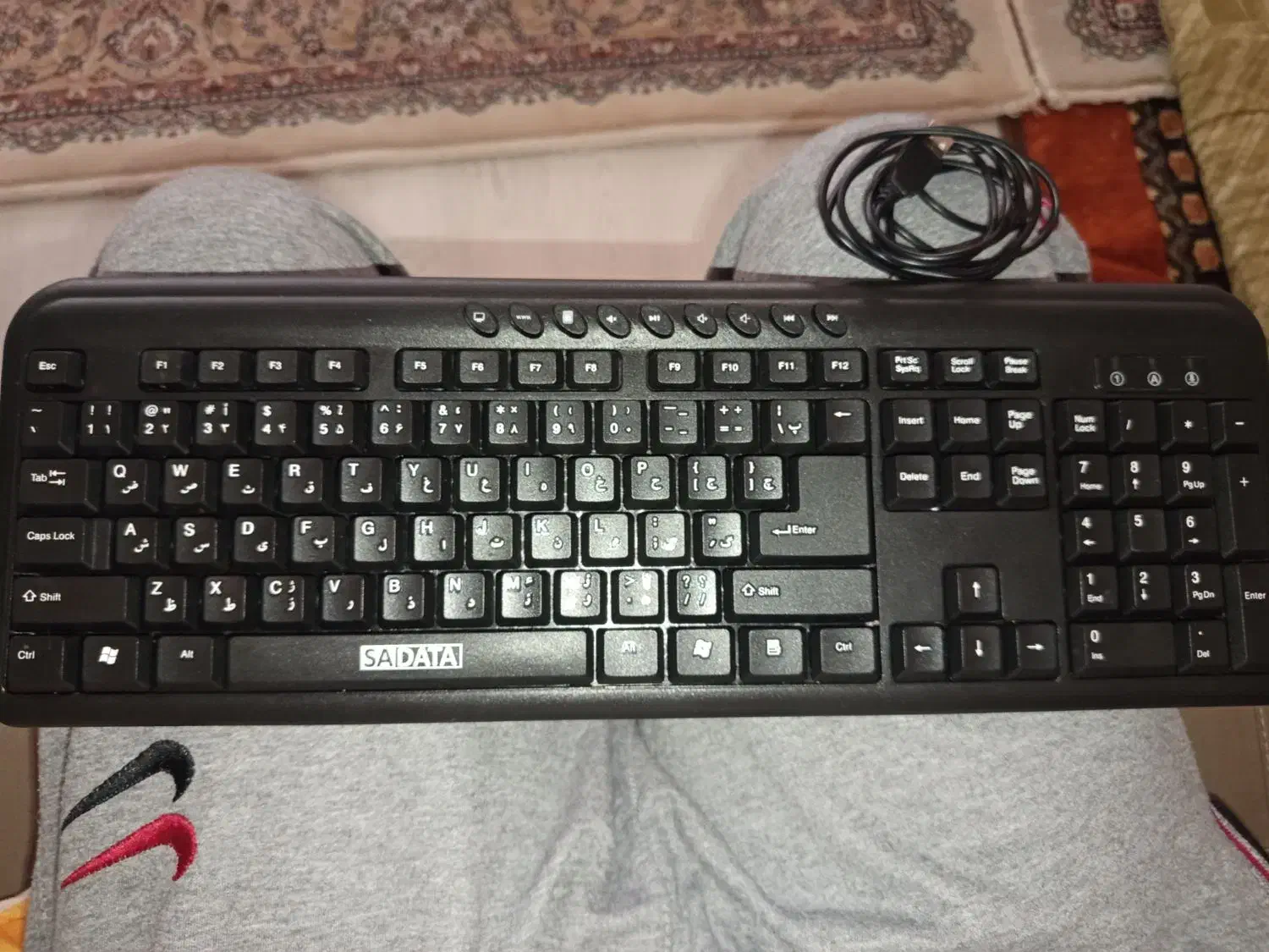 کیبورد در حد نو|قطعات و لوازم جانبی رایانه|خوی, |دیوار