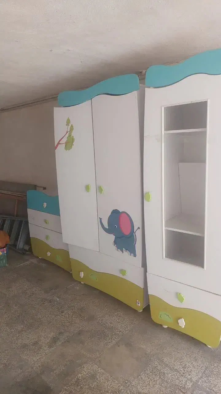 کمد بچه و کودک|جاکفشی، کمد، دراور|گرگان, |دیوار