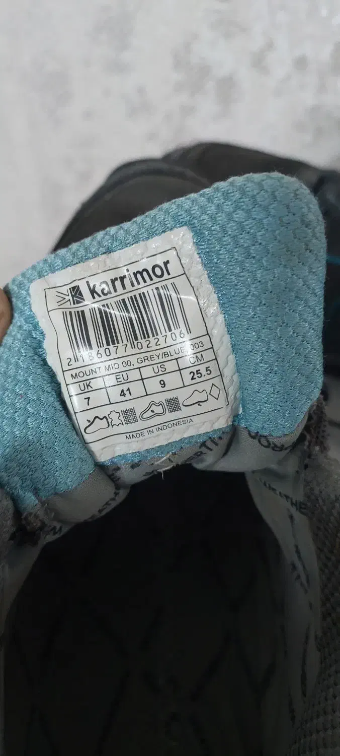 کفش کوهنوردی سایز ۴۱ضدآب مارک کاریمور|کیف، کفش، کمربند|شهریار, شهرک شاهد|دیوار