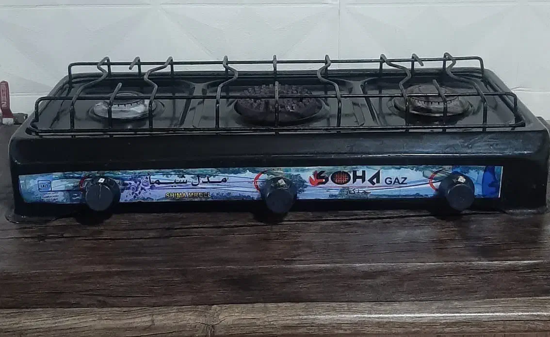 اجاق گاز رومیزی ۳ شعله|اجاق گاز و لوازم برقی پختوپز|رشت, پسیخان|دیوار