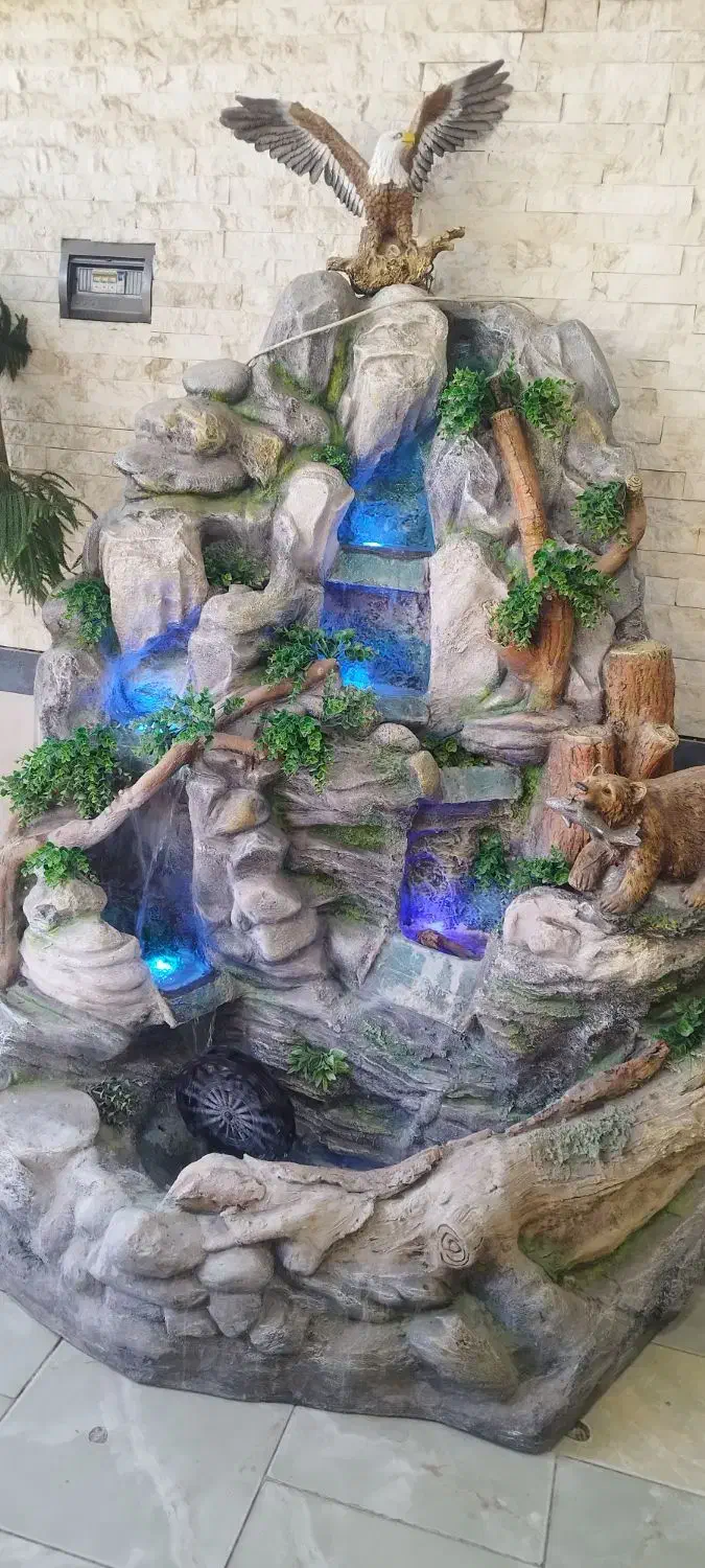 آبنما|مجسمه، تندیس، ماکت|گلبهار, شهر جدید گلبهار|دیوار