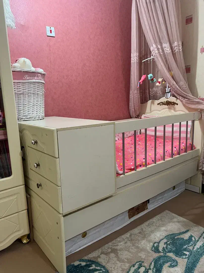 سرویس خواب کودک و نوجوان وکیوم|تخت و سرویس خواب|بندر گناوه, |دیوار