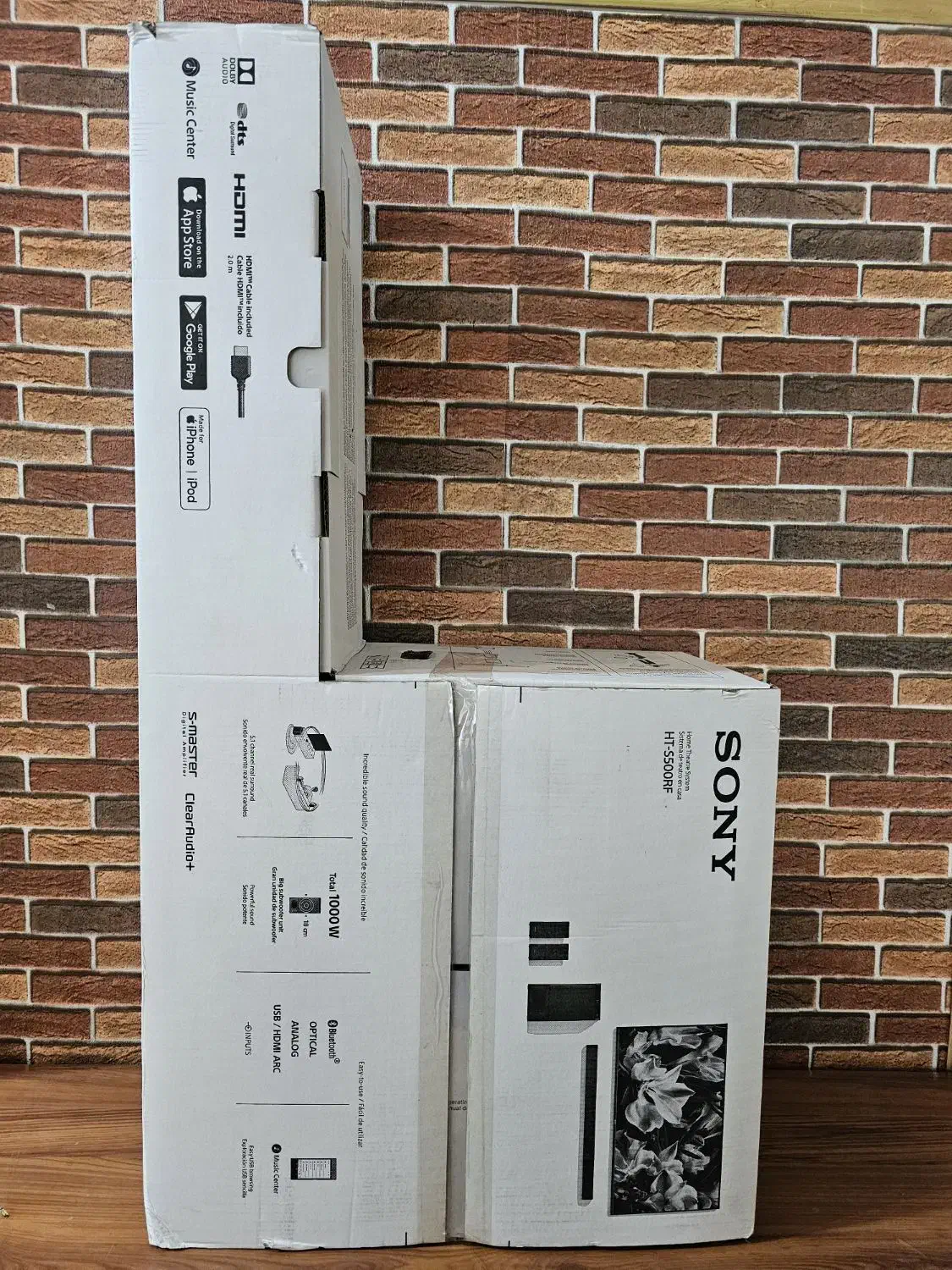 سیستم صوتی خانگی سونی ۱۰۰۰ وات Sony HT-S500RF|سیستم صوتی خانگی|تهران, شیخ هادی|دیوار