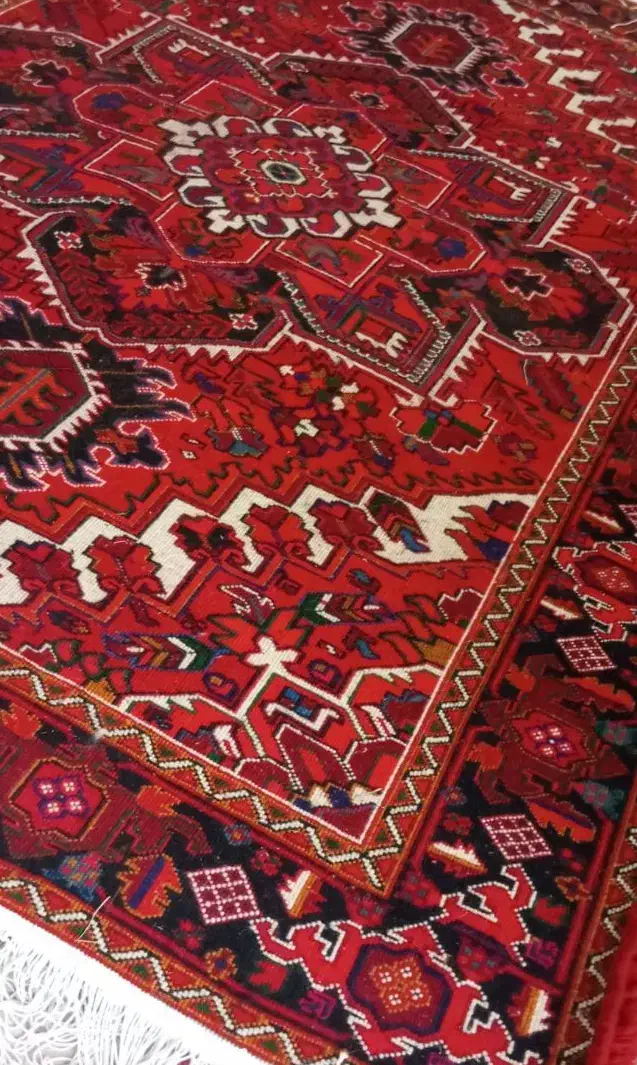 فرش 9متری هریس بارماخ توخوش|فرش|خواجه, |دیوار