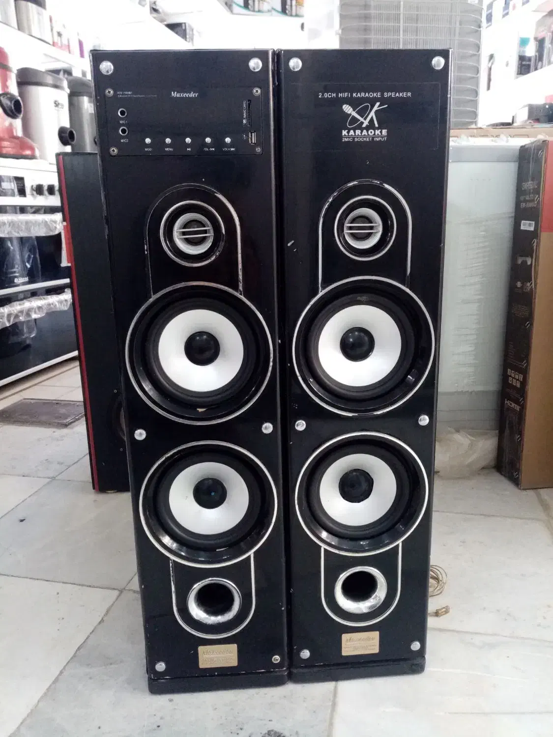 باند مکسیدر جفت|سیستم صوتی خانگی|مشهد, نیزه|دیوار