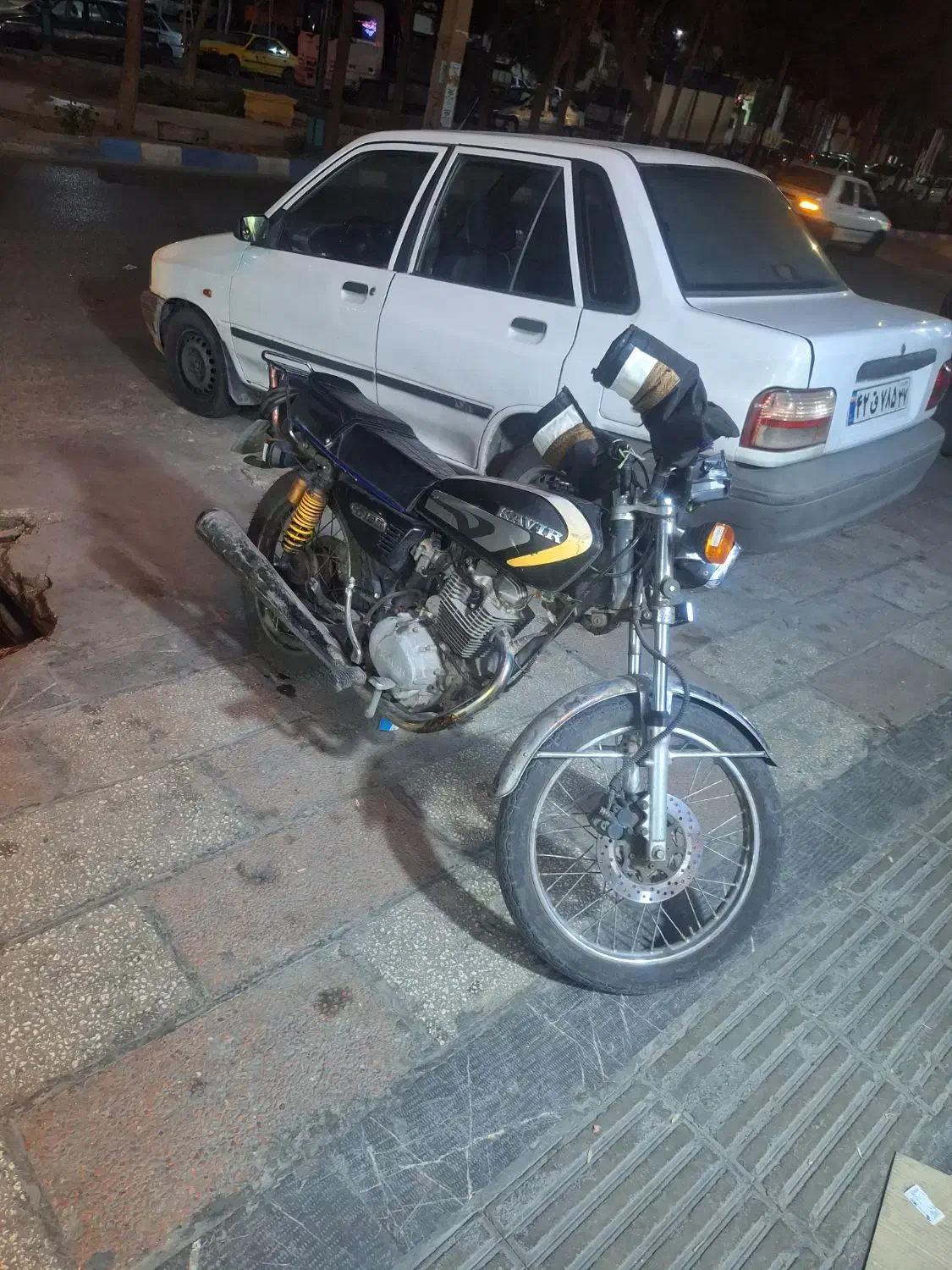 موتور ۲۰۰ سالم به شرط|موتورسیکلت|نسیم‌شهر, |دیوار