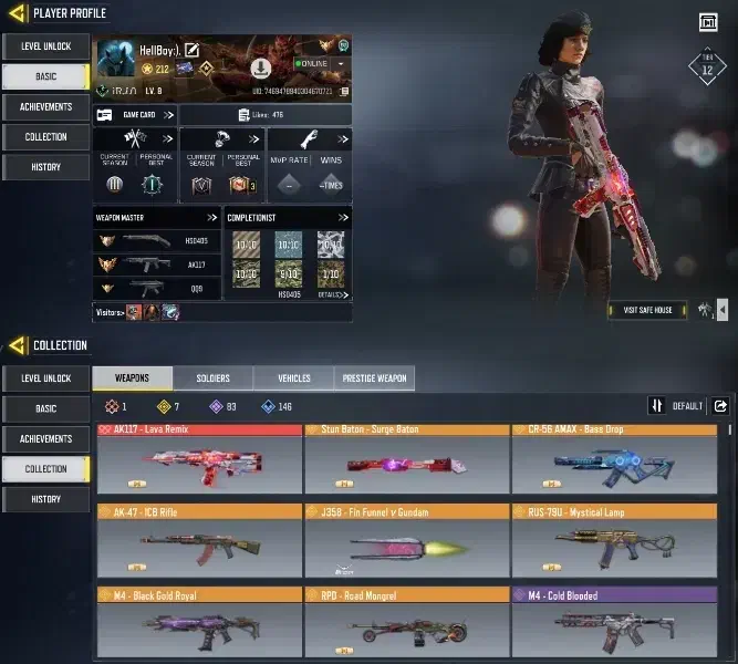 اکانت کالاف|کنسول، بازی ویدئویی و آنلاین|کوهدشت, |دیوار