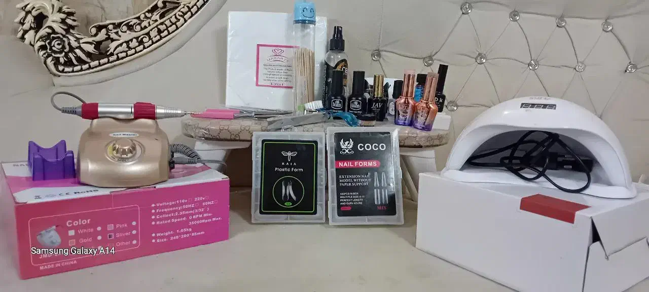 وسایل کاشت ناخن  نو|آرایشی، بهداشتی، درمانی|رضویه, |دیوار