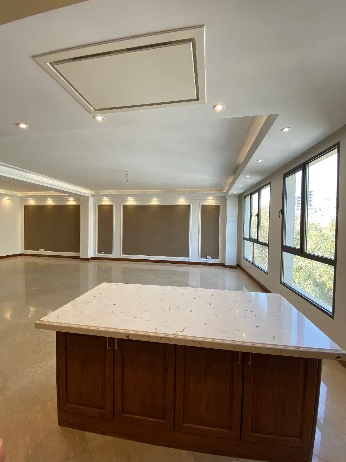 اجاره واحد ۱۶۰متری الهیه ۳خواب نوساز زیر قیمت