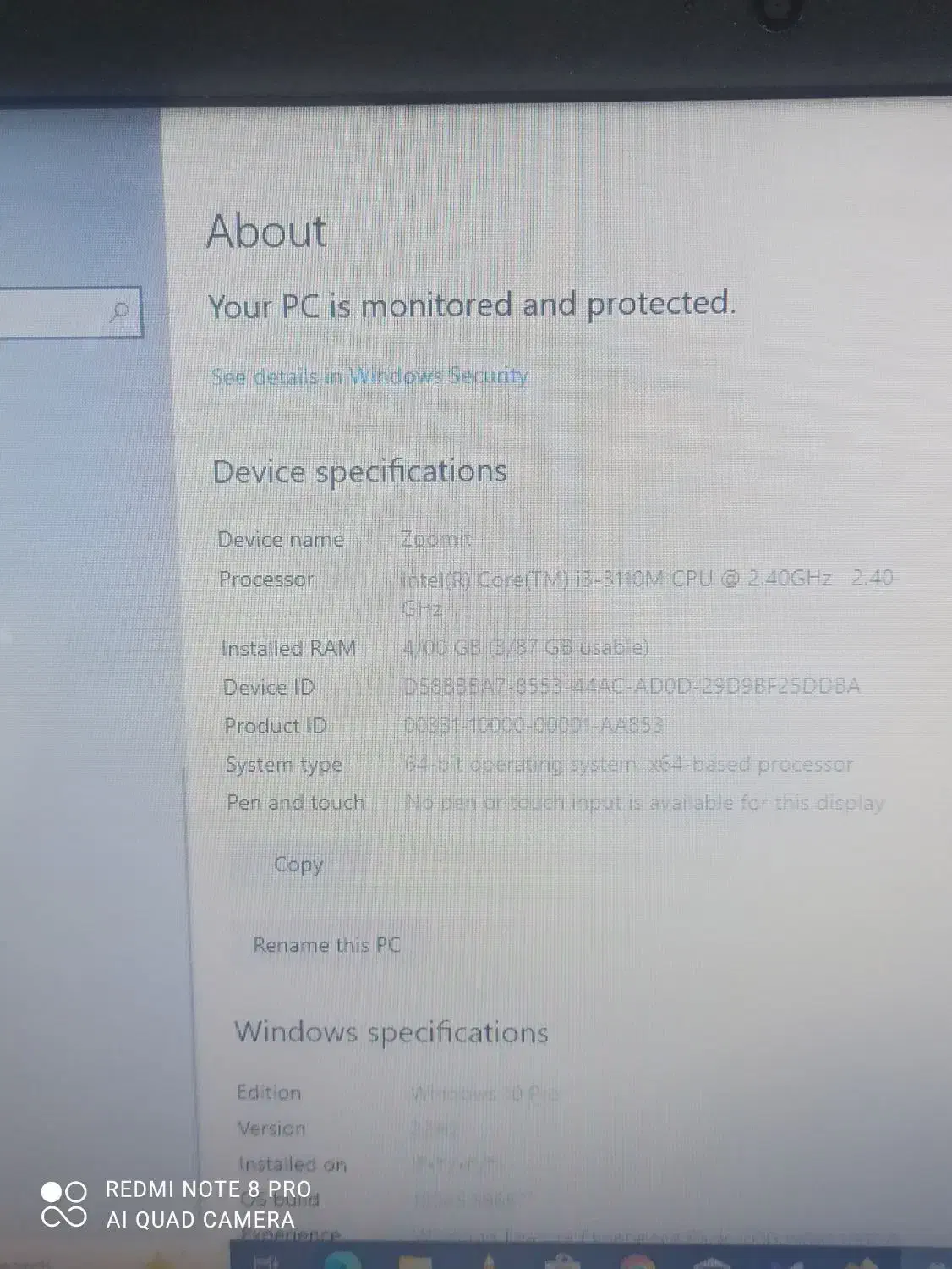 لبتاب لنوو G500 در حد نو رام4 گیگ500 کورای 3 نسل 3|رایانه همراه|سلماس, |دیوار