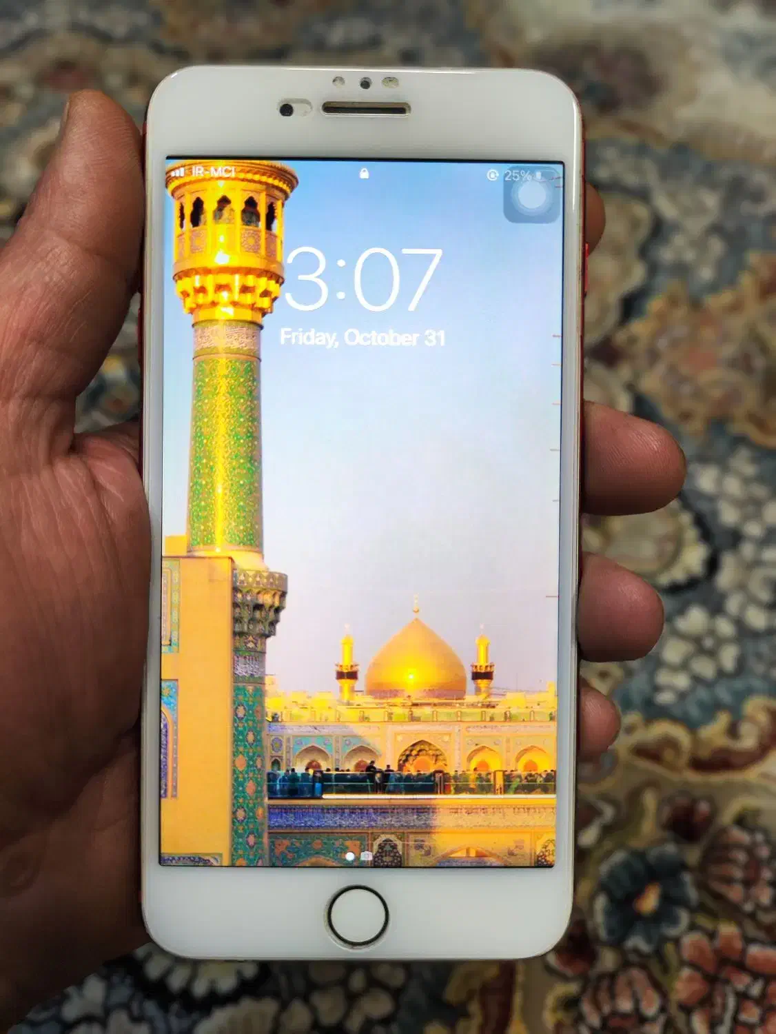 آیفون 7 پلاس قرمز 128|موبایل|مشهد, ایثار|دیوار