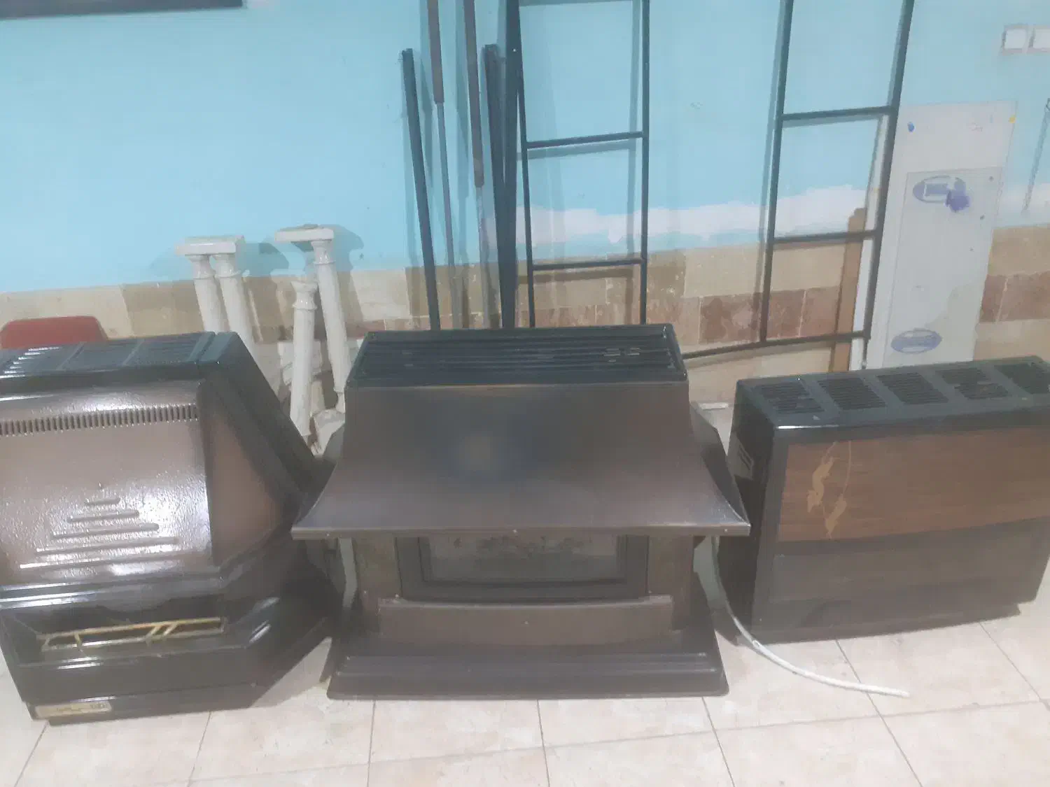 بخاری گازی وشومینه|بخاری، هیتر، شومینه|نورآباد, |دیوار