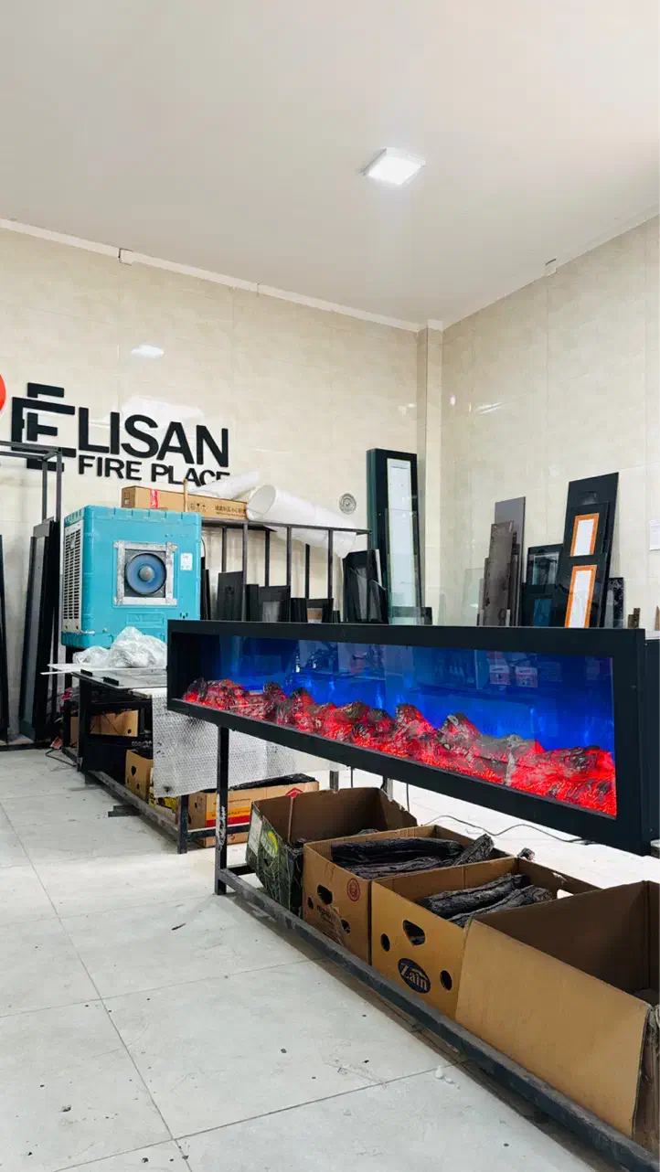 شومینه برقی/هیزم۴بعدی|بخاری، هیتر، شومینه|شهرکرد, |دیوار