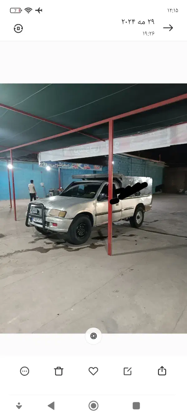 نیسان وانت مدل ۸۹  دوگانه کارخونه|خودرو سواری و وانت|کرمان, |دیوار