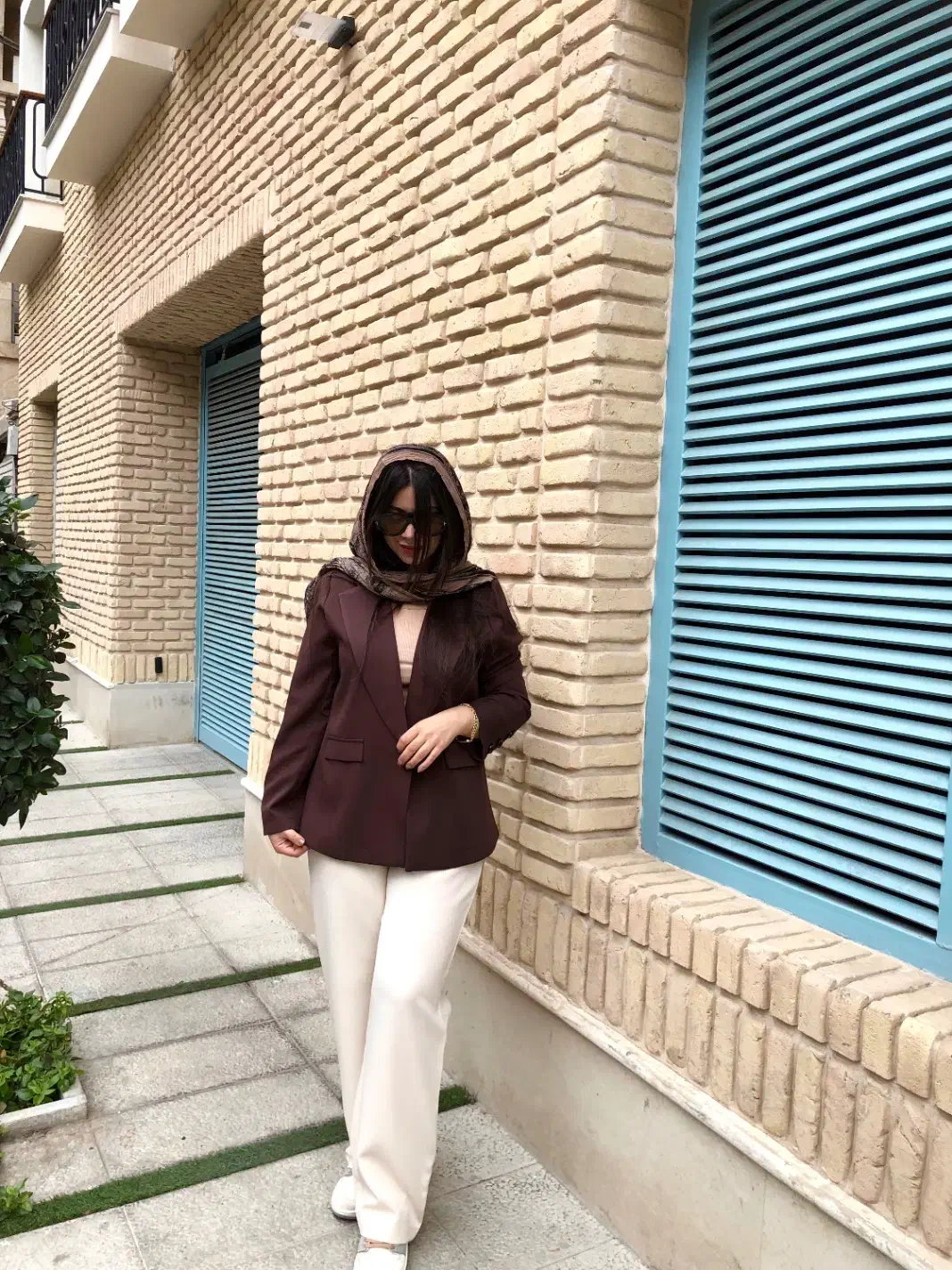 شلوار کرپ کرم استخونی|لباس|گرگان, |دیوار