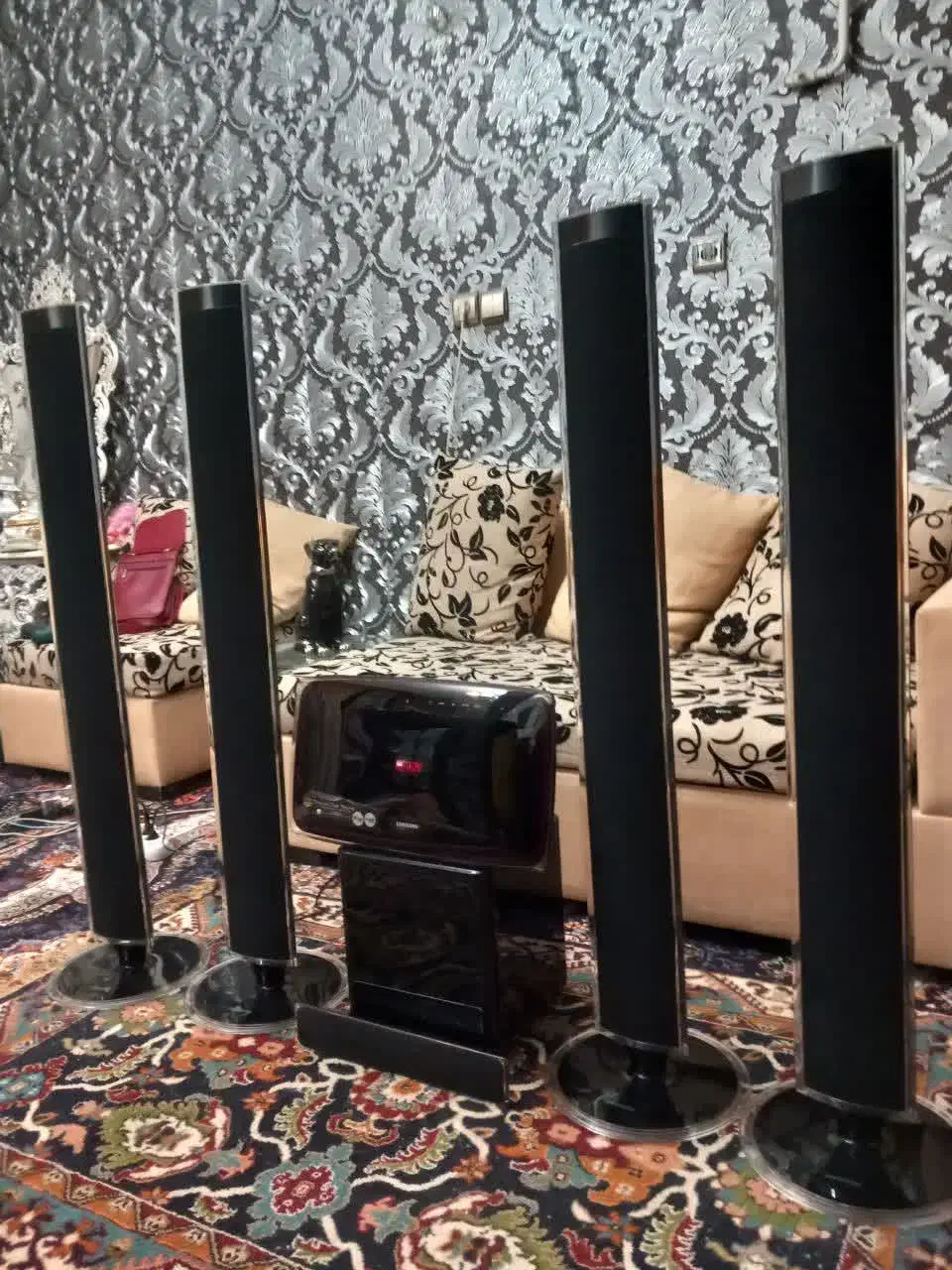 سینما خانگی سامسونگ بلوتوث فابریک مدل تی ایکس ۷۲۵|سیستم صوتی خانگی|تهران, جیحون|دیوار