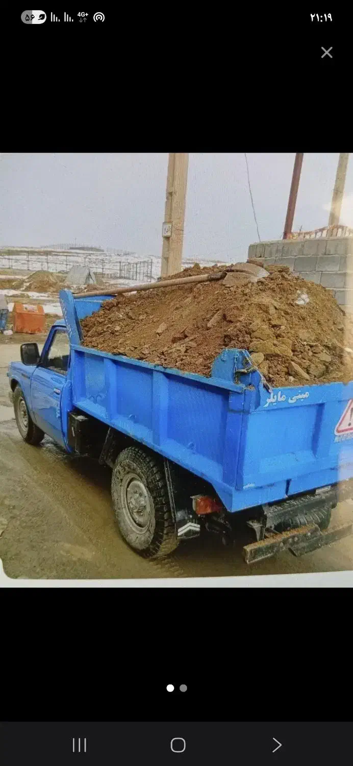 نیسان کمپرسی  جکدار حمل نخاله برداری خاک برداری|خدمات حمل و نقل|تبریز, |دیوار