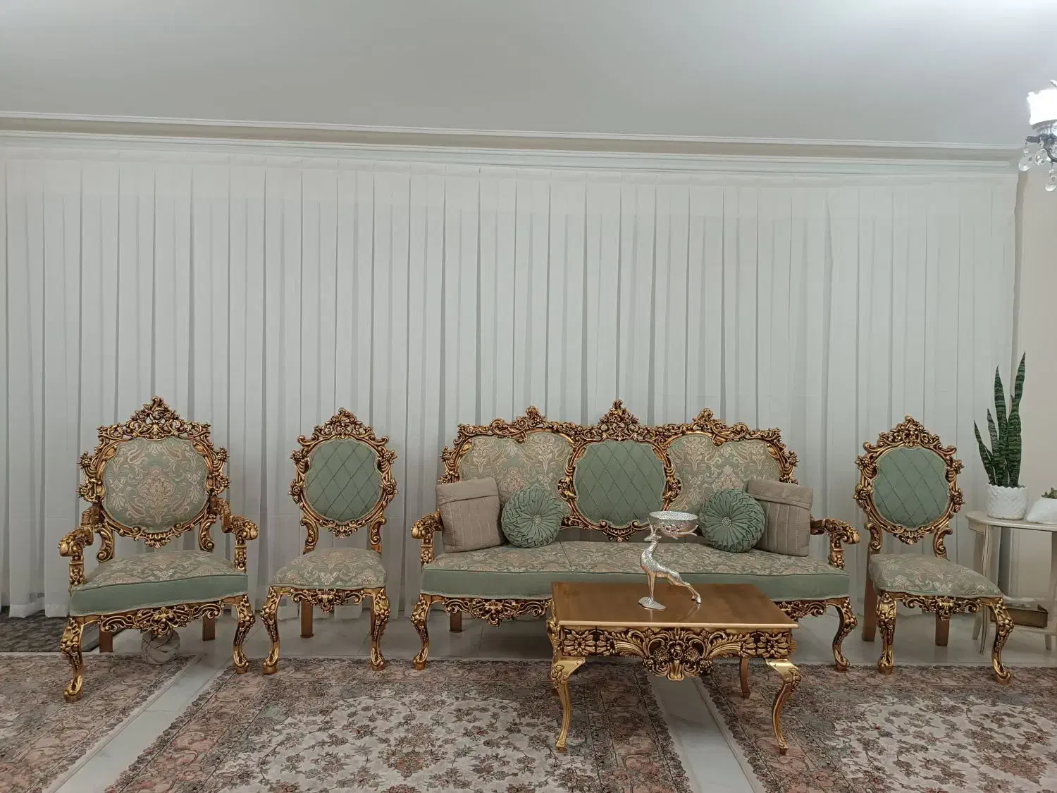 پرده  کتان لمه دار ضخیم نو نو|پرده، رانر، رومیزی|تبریز, |دیوار