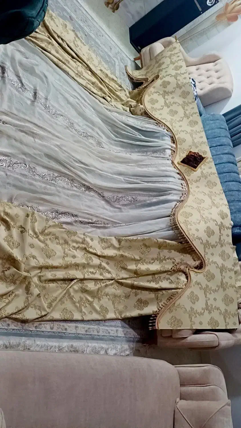 پرده های پذیرایی و کاپشن|لباس|گرمسار, |دیوار