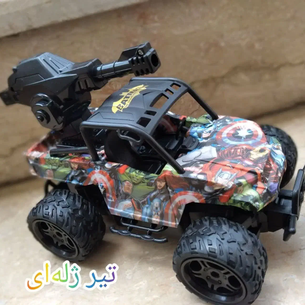 ماشین کنترای مدل آفرود تیر پرت کن|اسباب‌‌بازی|دهدشت, |دیوار