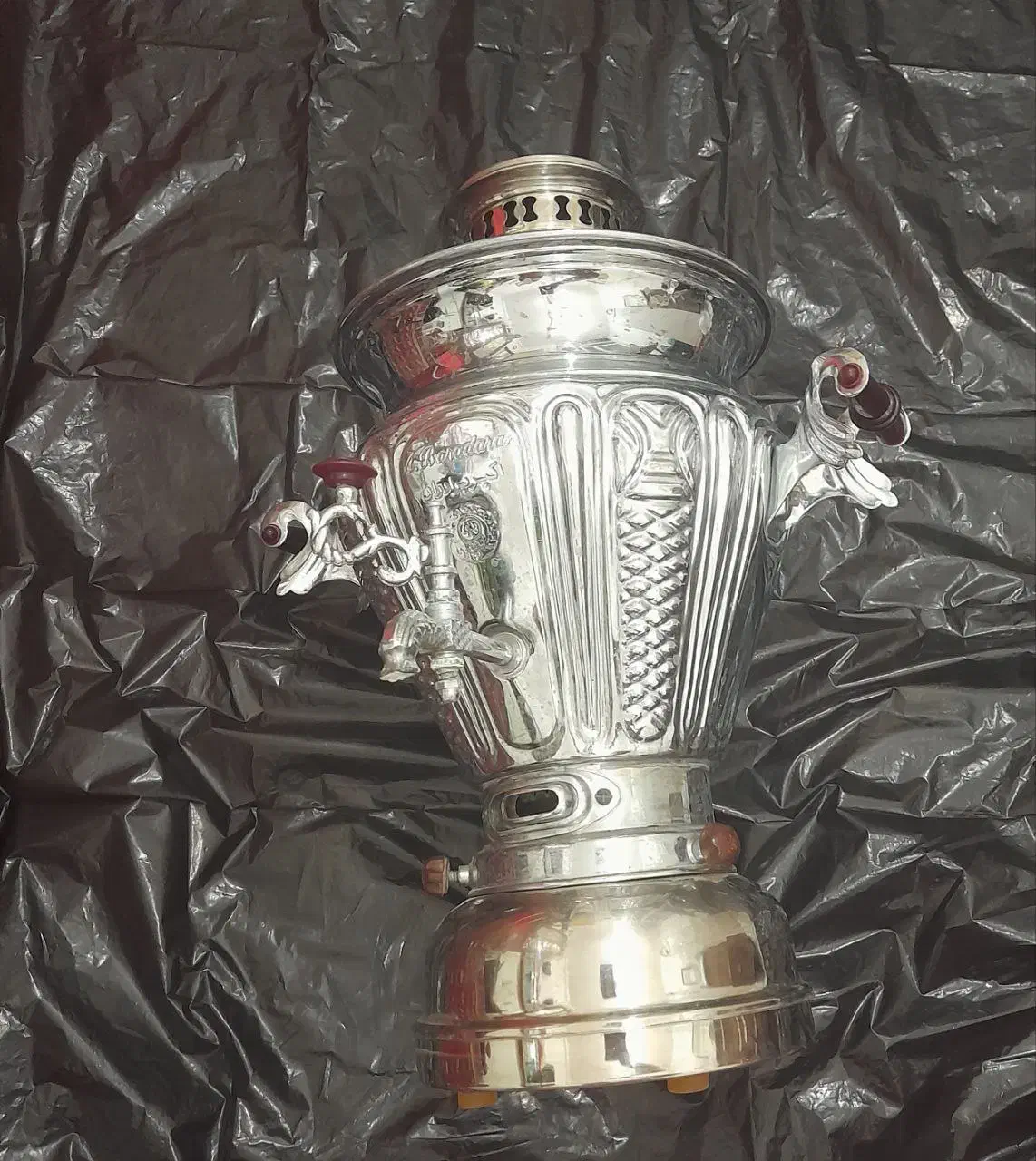 سماور اکبربرادران ۶لیتری جنس اصلی|سماور، چای‌ساز، قهوه‌ساز|جوانرود, |دیوار