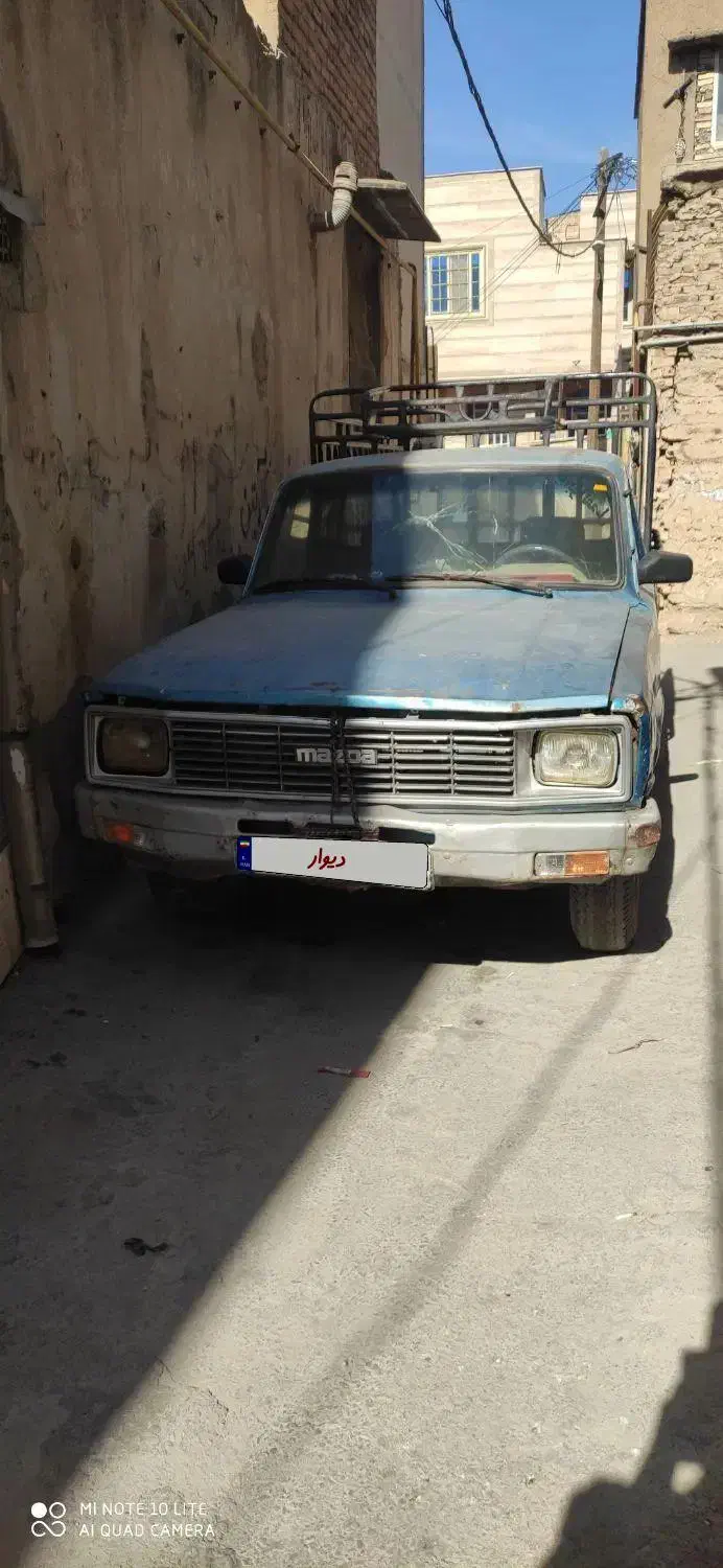 مزدا تک کابین مدل ۷۶تعمیرشده|خودرو سواری و وانت|خرم‌آباد, |دیوار